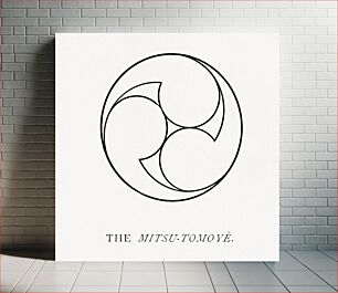 Πίνακας, The Mitsu-Tomoye, abstract circle illustration