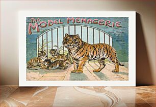 Πίνακας, The Model Menagerie, A Novel Picture Book of Wild Animals (1897) published byE. P. Dutton and Company