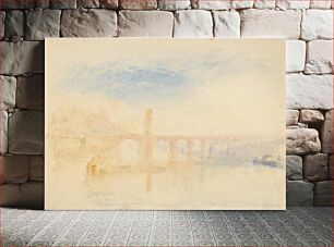 Πίνακας, The Moselle Bridge, Coblenz