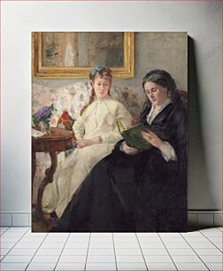 Πίνακας, The Mother and Sister of the Artist (1869-1870) by Berthe Morisot
