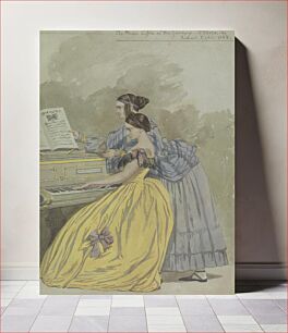Πίνακας, The Music Lesson or the Governess: a Sketch
