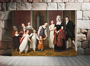 Πίνακας, The Nathanson Family by C.W. Eckersberg