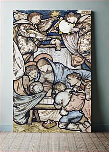 Πίνακας, The Nativity (1863) by Sir Edward Burne–Jones
