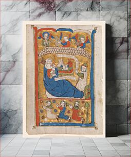 Πίνακας, The Nativity with Joseph, Angels, and Worshippers by Unidentified artist