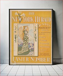 Πίνακας, The New York Herald Sunday March 22nd 1896. A newspaper marvel... Easter number