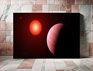 Πίνακας, The newfound planet K2-288Bb (2019) illustrated by NASA's Goddard Space Flight Center/Francis Reddy