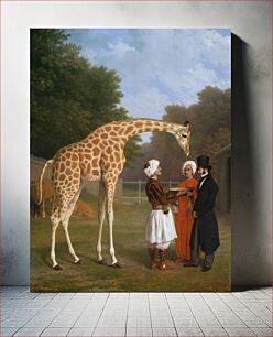 Πίνακας, The nubian giraffe (1827) by Jacques-Laurent Agasse
