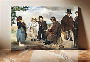 Πίνακας, The Old Musician (1862) by Edouard Manet