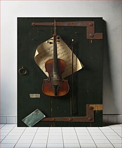 Πίνακας, The Old Violin (1886) by William Michael Harnett