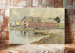 Πίνακας, The Old Warehouse, Sitka, Theodore J. Richardson