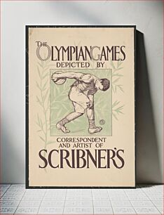 Πίνακας, The Olympian games depicted by correspondent and artist of Scribner's