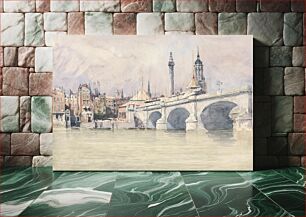 Πίνακας, The Opening of the New London Bridge by David Cox