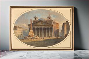 Πίνακας, The Pantheon by Victor Jean Nicolle (1754–1826)