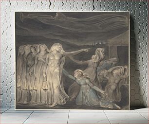 Πίνακας, The Parable of the Wise and Foolish Virgins by William Blake