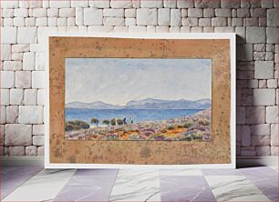 Πίνακας, The Peloponnese seen from Megara by Niels Skovgaard