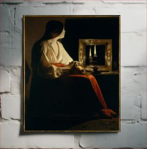 Πίνακας, The Penitent Magdalen by Georges de La Tour