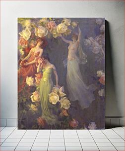 Πίνακας, The Perfume of Roses, Charles C Curran