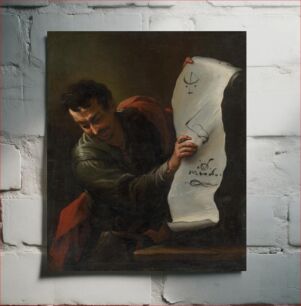 Πίνακας, The philosopher, Francesco De Rosa