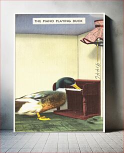 Πίνακας, The Piano Playing Duck