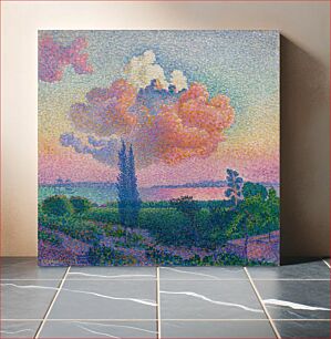 Πίνακας, The Pink Cloud (ca. 1896) by Henri-Edmond Cross