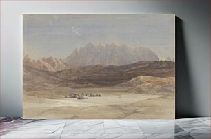 Πίνακας, The Plain of El Raheh, Mount Sinai