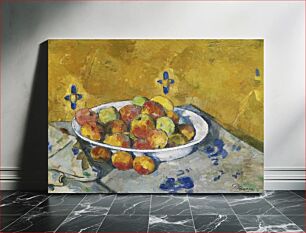 Πίνακας, The Plate of Apples (ca. 1887) by Paul Cézanne
