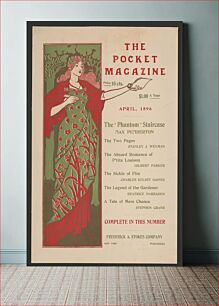 Πίνακας, The Pocket magazine (1896) by Louis Rhead