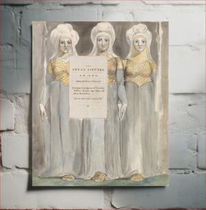 Πίνακας, The Poems of Thomas Gray, Design 67, "The Fatal Sisters."