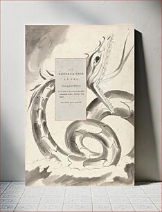Πίνακας, The Poems of Thomas Gray, Design 77, "The Descent of Odin."