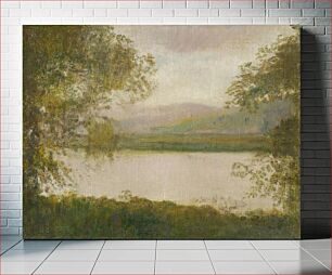 Πίνακας, The poprad river by László Mednyánszky
