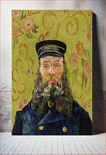 Πίνακας, The Postman (Joseph Roulin) (1888) by Vincent Van Gogh