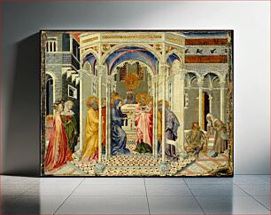 Πίνακας, The Presentation of Christ in the Temple by Giovanni di Paolo (Giovanni di Paolo di Grazia)