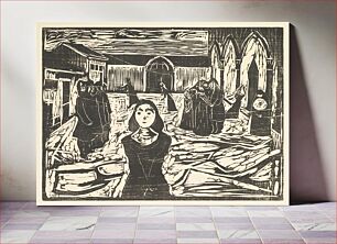 Πίνακας, The Pretenders, the Last Hour (1917) by Edvard Munch