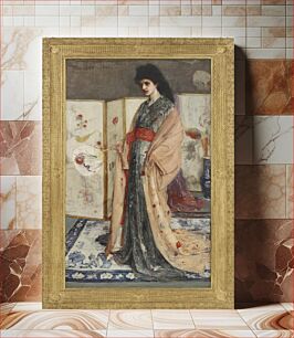 Πίνακας, The Princess from the Land of Porcelain (La Princesse du pays de la porcelaine), James Abbott McNeill Whistler (1834-1903)