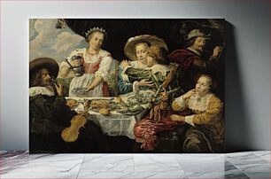 Πίνακας, The prodigal son, 1630 - 1639, Jan Cossiers