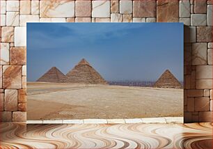 Πίνακας, The Pyramids of Giza Οι Πυραμίδες της Γκίζας