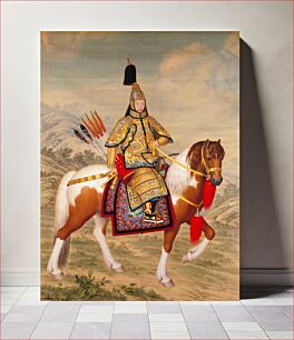 Πίνακας, The Qianlong Emperor in Ceremonial Armour on Horseback