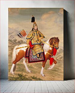 Πίνακας, The Qianlong Emperor in Ceremonial Armour on Horseback