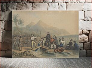 Πίνακας, The Reception of the Rev. J. Williams at Tanna in the South Seas, the Day before He Was Massacred