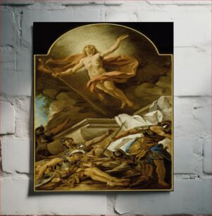 Πίνακας, The Resurrection by Jean François de Troy