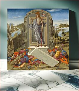 Πίνακας, The Resurrection (ca. 1491) by Benvenuto di Giovanni