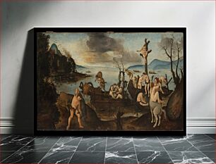 Πίνακας, The Return from the Hunt by Piero di Cosimo (Piero di Lorenzo di Piero d'Antonio)