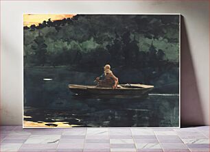 Πίνακας, The Rise (1900) by Winslow Homer