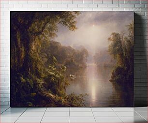 Πίνακας, The River of Light (1877) by Frederic Edwin Church