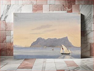 Πίνακας, The Rock of Gibraltar from Algeciras (Spain)