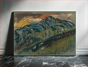 Πίνακας, The roháče mountains by Arnold Peter Weisz Kubínčan
