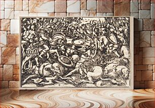 Πίνακας, The Romans capture Satricum by Tobias Stimmer