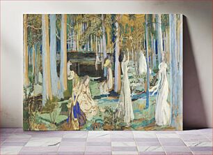 Πίνακας, The Sacred Wood (Le Bois Sacré) (1900) by Maurice Denis