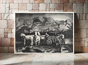 Πίνακας, The sand team (ca. 1919) by George Wesley Bellows