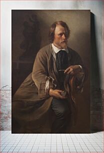 Πίνακας, The Sculptor Jens Adolf Jerichau, the Artist's Husband by Elisabeth Jerichau Baumann